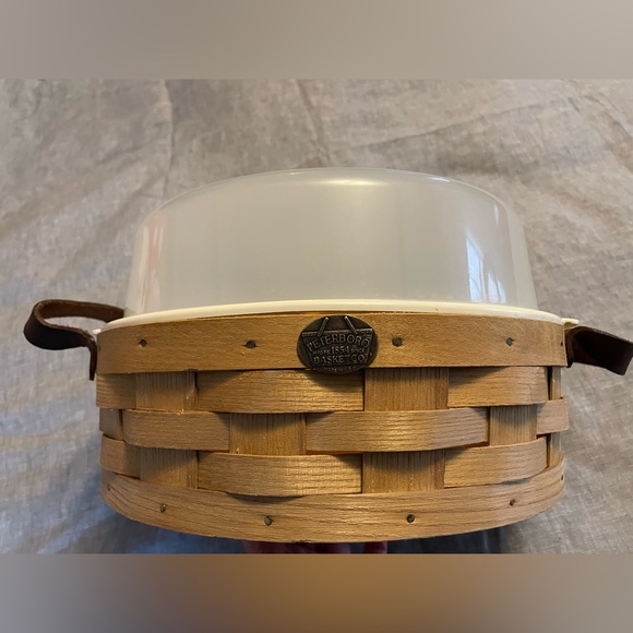 Peterboro Basket Co. Other - Peterboro Basket Co. Fruit Tray Basket with lid, Chip & Dip, Holiday Party Tray